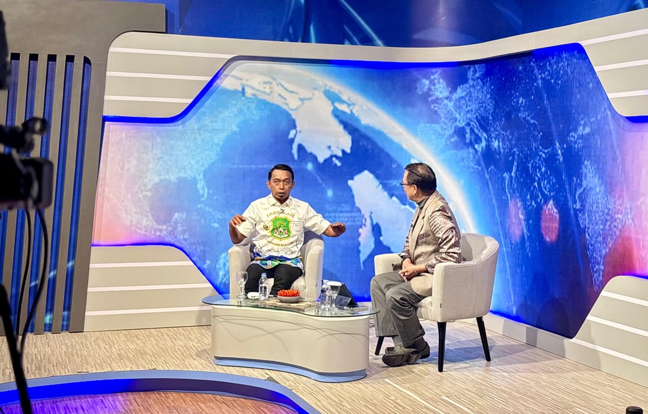 Syaharuddin Alrif Kupas Capaian dan Arah Pembangunan Sidrap di Dialog Paraikatte TVRI Sulsel