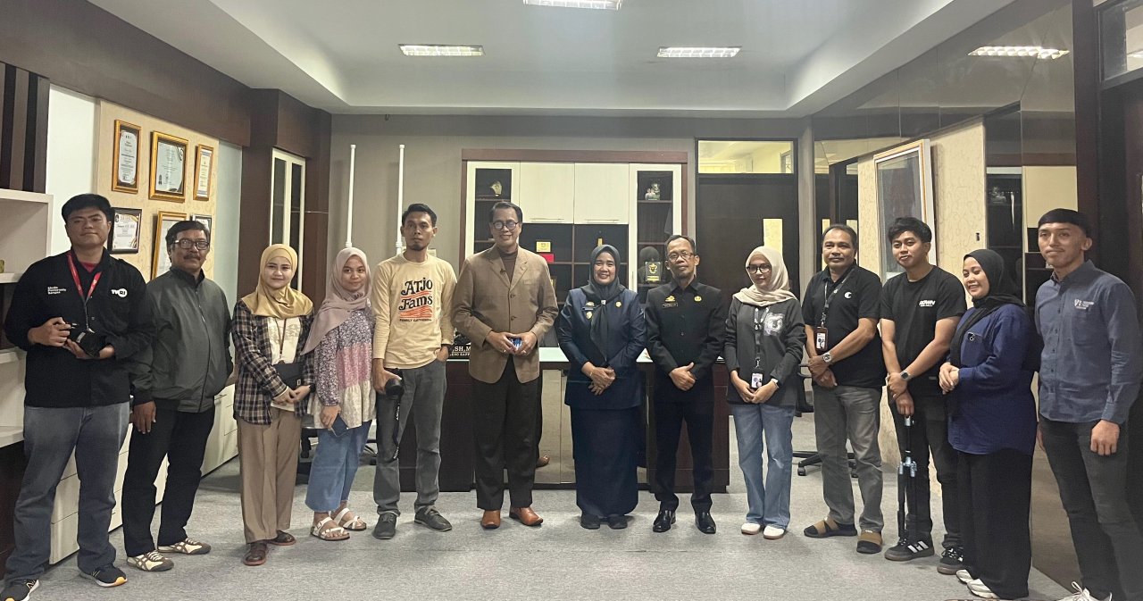 Wabup Sidrap Terima Kunjungan TVRI Sulsel Bahas Promosi Daerah