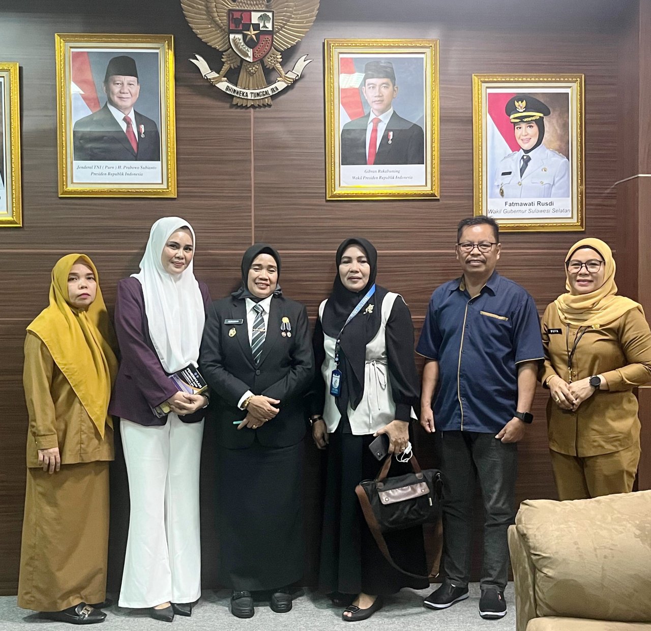 Wabup Sidrap Terima Audiensi Institut Ilmu Sosial dan Bisnis Andi Sapada