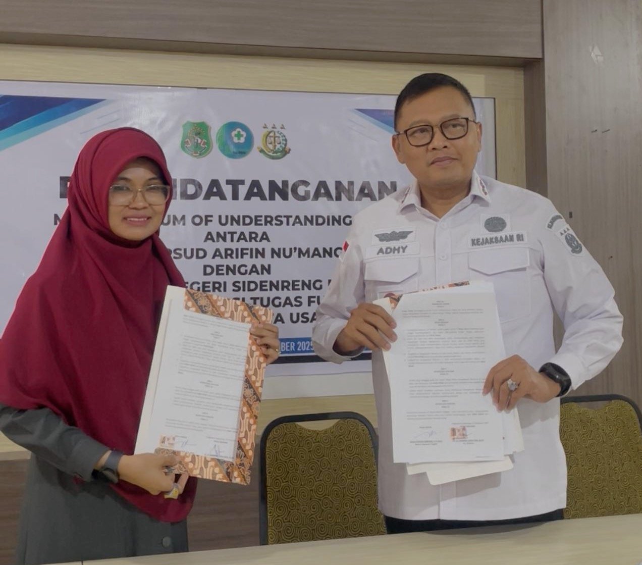 RSUD Arifin Nu mang dan Kejari Sidrap Bangun Sinergi Bidang Hukum