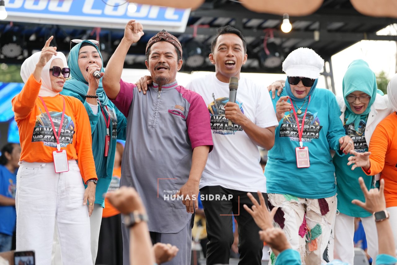 Silaturahmi Pelaku Seni Sidrap Terjalin dalam Reuni Akbar Alwarda Wisatananda Reborn
