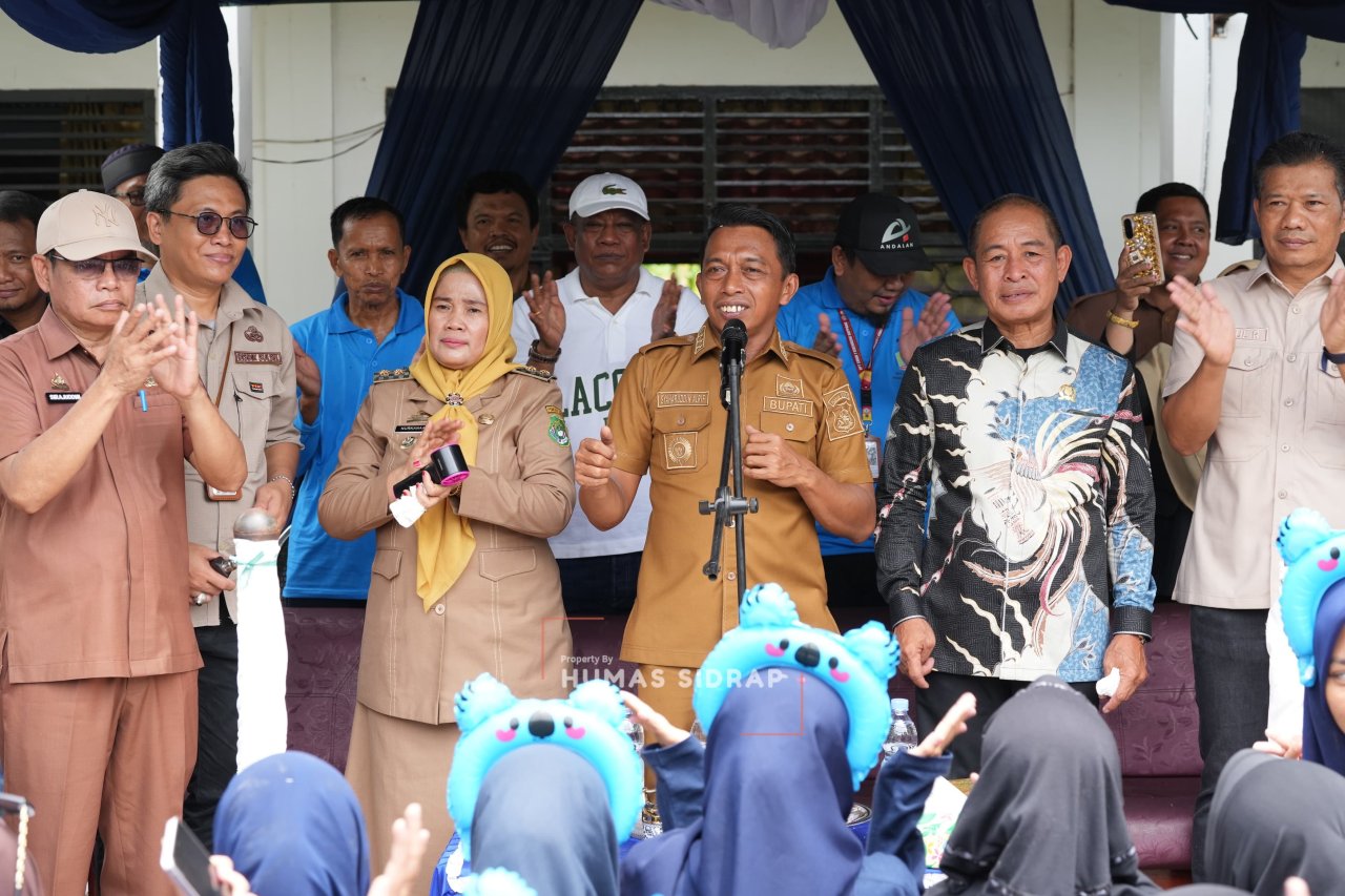 Bupati Sidrap Buka Porseni SMKN 1 Sidrap, Dorong Siswa Kuasai Teknologi