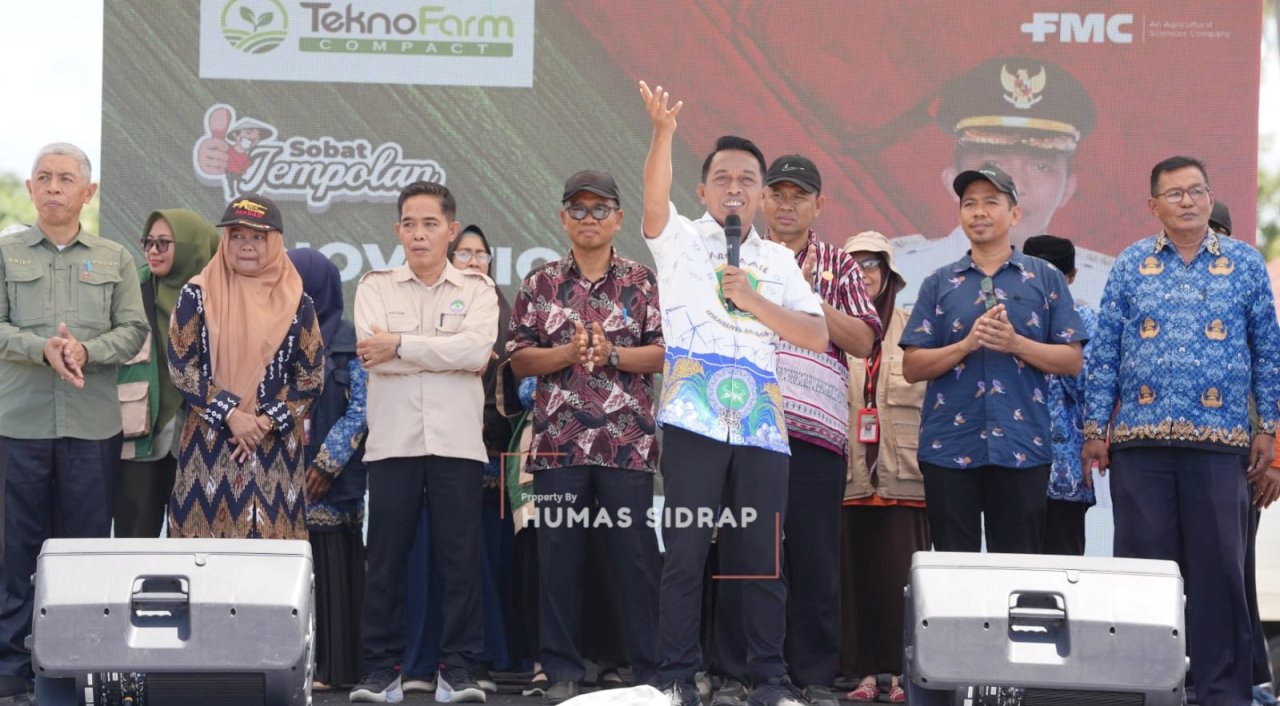 TeknoFarm SARPROFEST Semarakkan Hari Jadi ke 682 Sidenreng Rappang, Dorong Pertanian Modern dan Produktivitas Padi