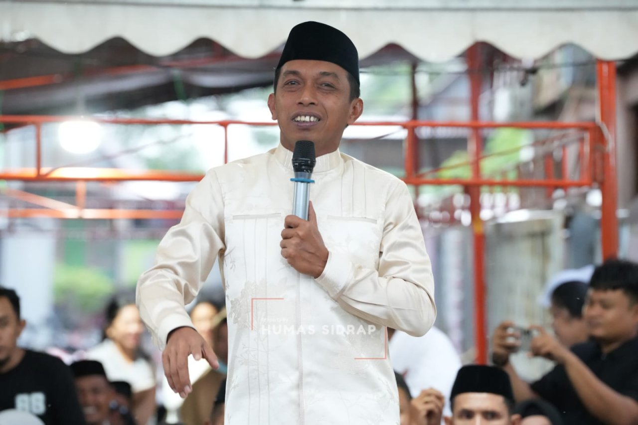 Safari Ramadan Penuh Keakraban di Tellu Limpoe, Bupati Sidrap Paparkan Capaian Setahun