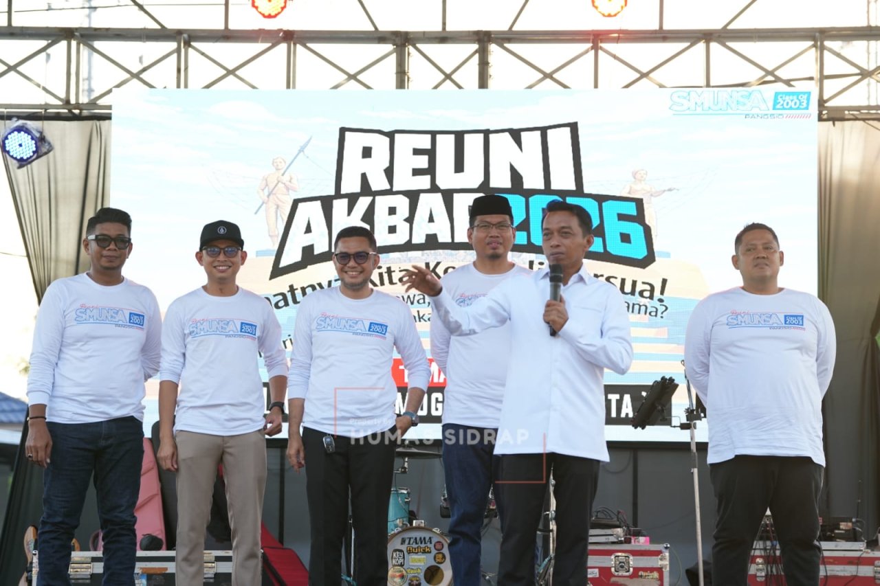 Hadiri Reuni Alumni SMA 467, Bupati Syaharuddin Alrif: Teruslah Berbuat Baik