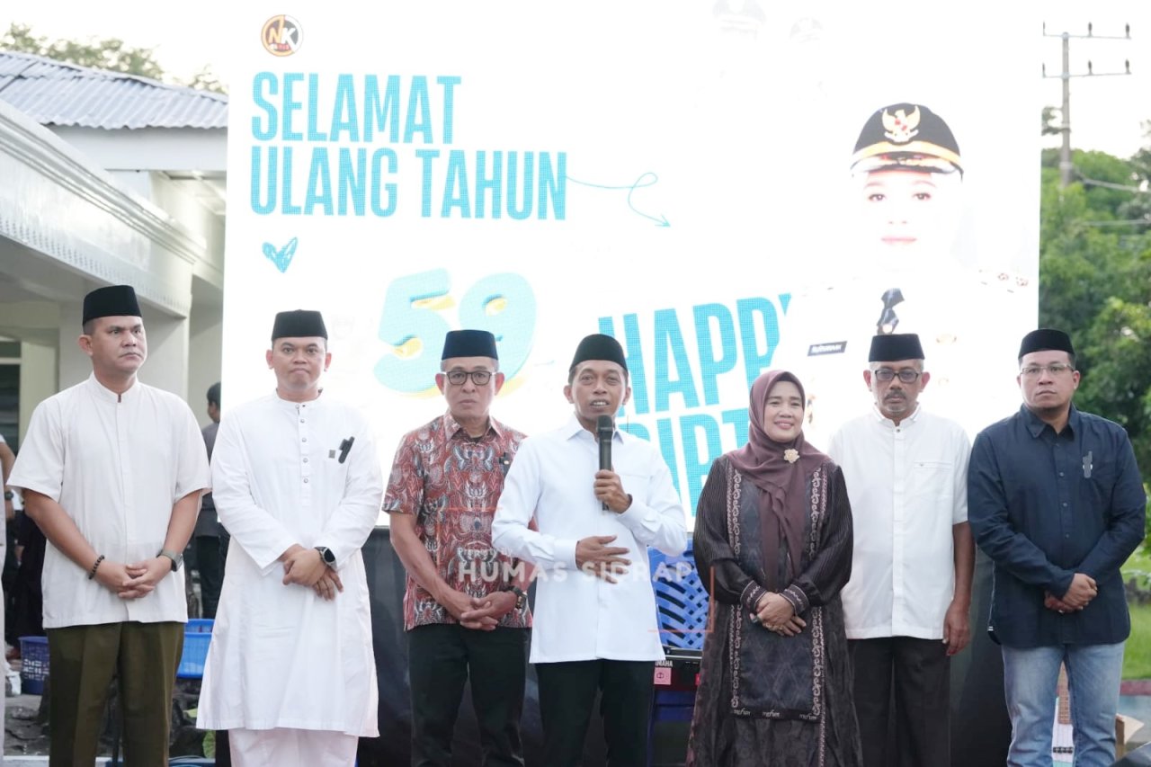 Suasana Hangat Selimuti Buka Puasa dan Syukuran Ulang Tahun Wabup Nurkanaah