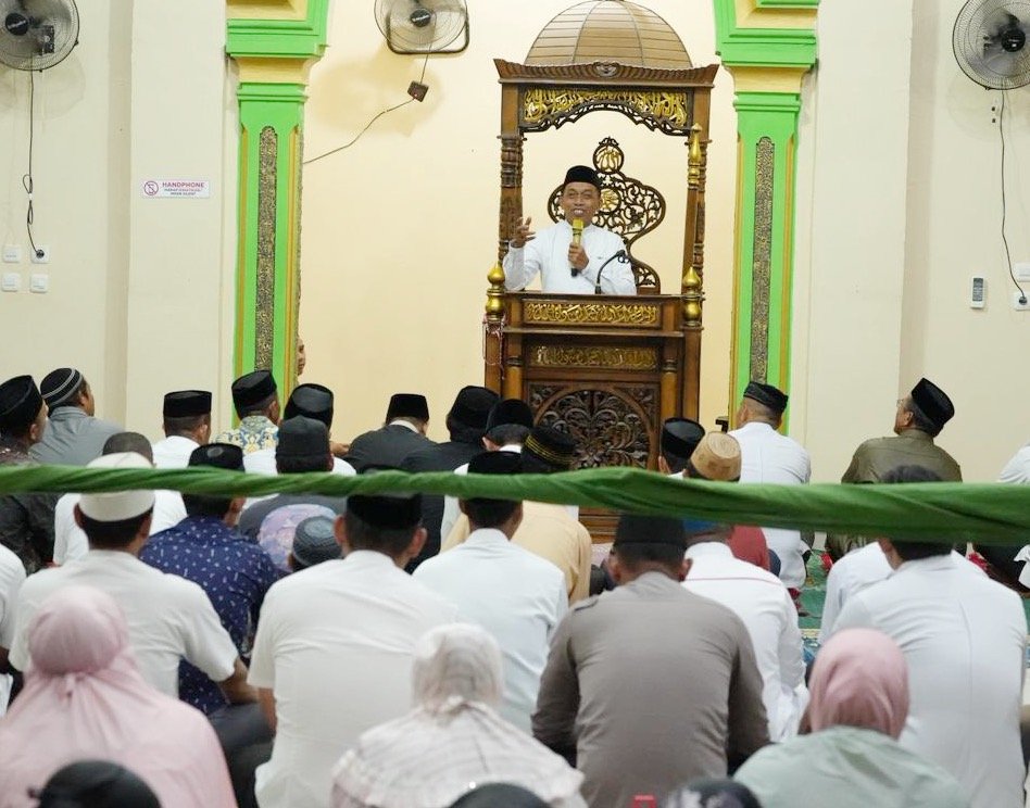 Dari Masjid Babur Rahman Compong, Bupati Sidrap Paparkan Capaian Pembangunan