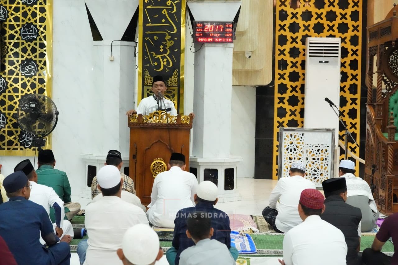 Safari Ramadan di Masjid Raya, Bupati Soroti Berkah Ramadan bagi Ekonomi Warga