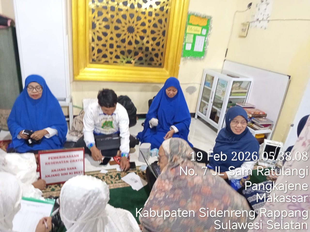 Inovasi Anjang Sana Anjang Sini  Puskesmas Pangkajene Dekatkan Skrining Kesehatan ke Warga