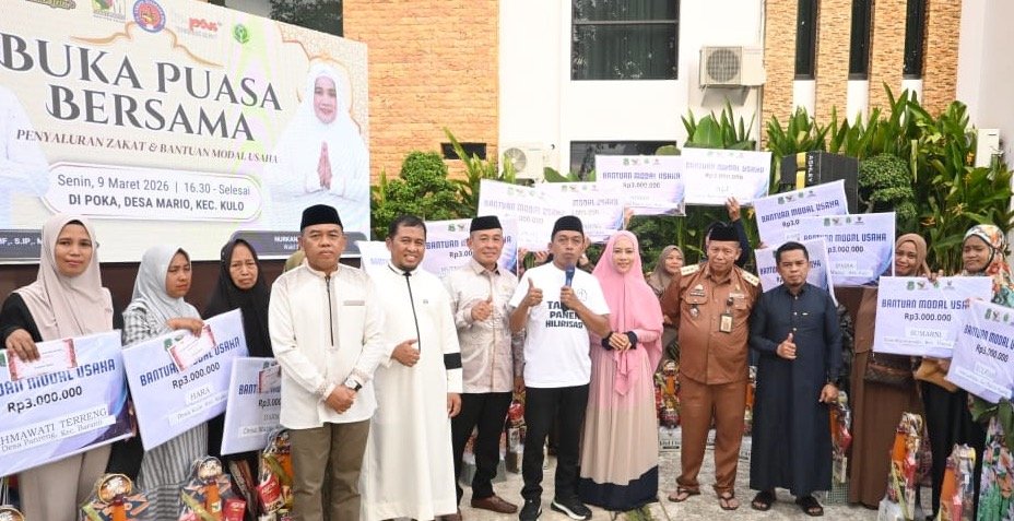Sinergi Pemerintah dan Dunia Usaha Warnai Buka Puasa Bersama di Desa Mario