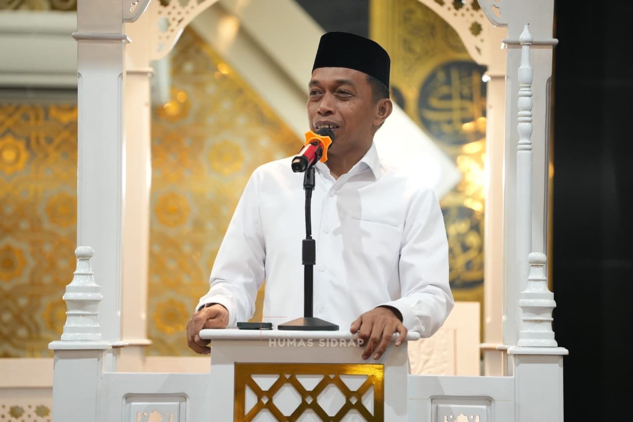 Di Masjid Nurul Iman Macorawalie, Bupati Ajak Warga Belanja di Kampung Sendiri