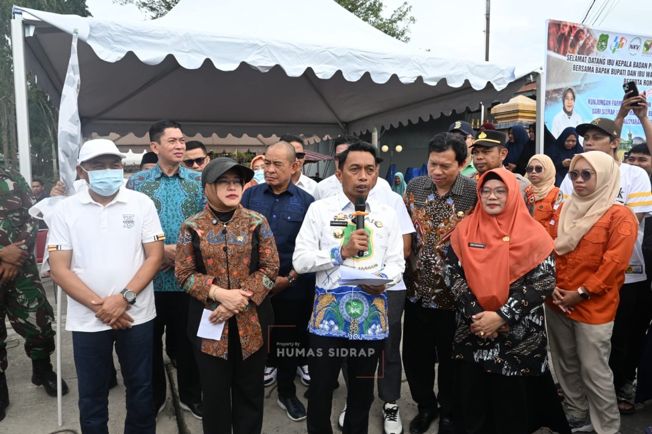 Di Sidrap, Kepala BPS RI Lepas Pengiriman Telur Senilai Rp3,8 Miliar