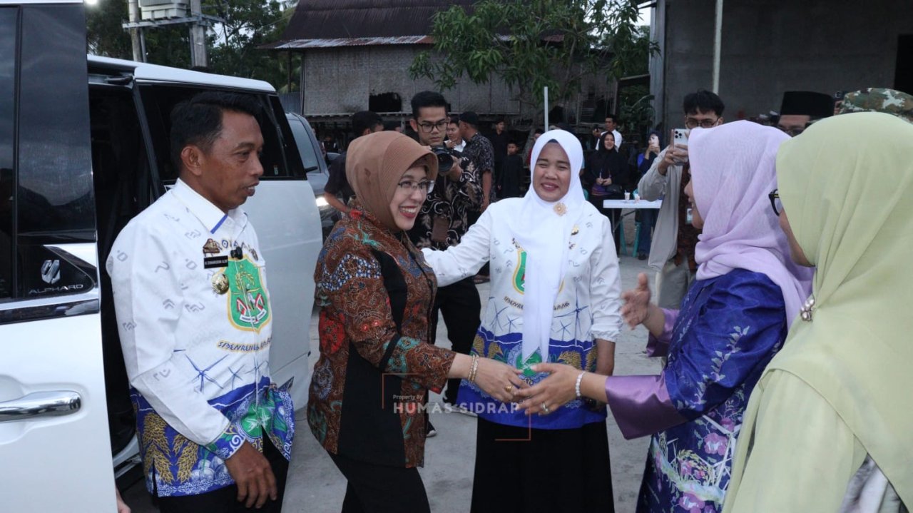 Momen Kebersamaan, Kepala BPS RI Bukber dengan Masyarakat Sidrap