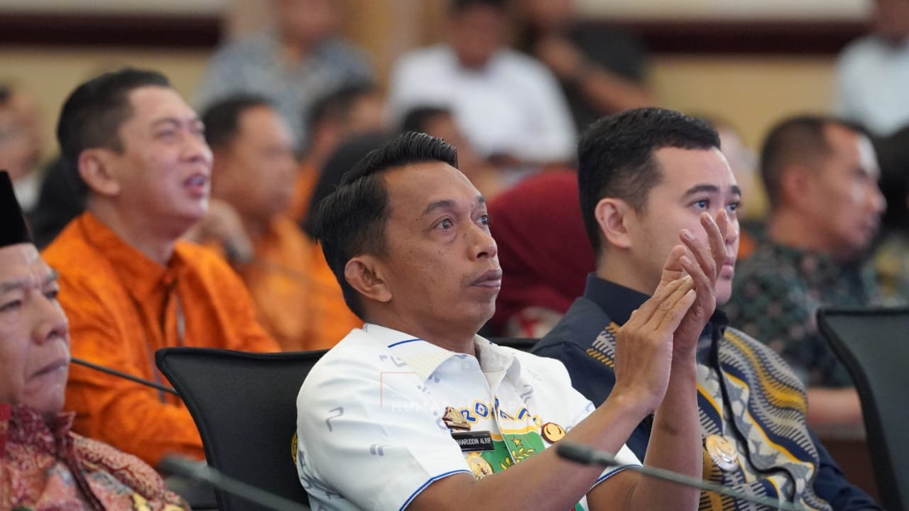 Dukung Data Tunggal Nasional, Bupati Sidrap Hadiri MoU Pemprov Sulsel dan BPS RI