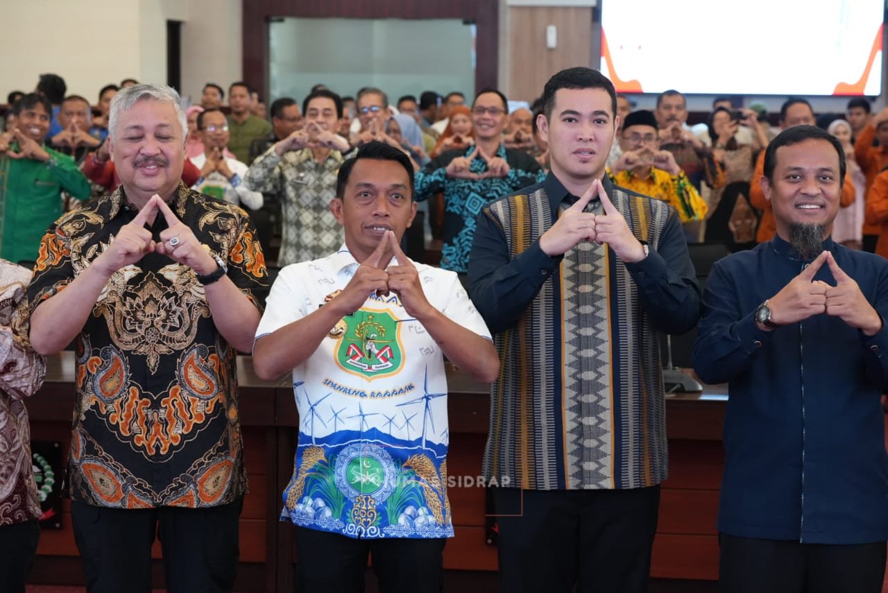 Ekonomi Sidrap Tumbuh 7,71 Persen Tertinggi di Sulsel, Gubernur dan Kepala BPS RI Puji Kepemimpinan Syaharuddin Alrif