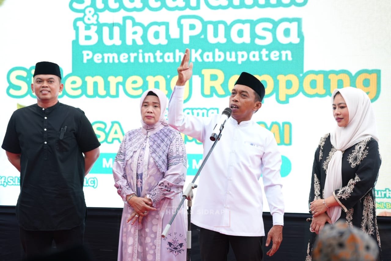 Hapus Stigma Negatif, Bupati Syaharuddin Alrif Tegaskan Wajah Baru Sidrap