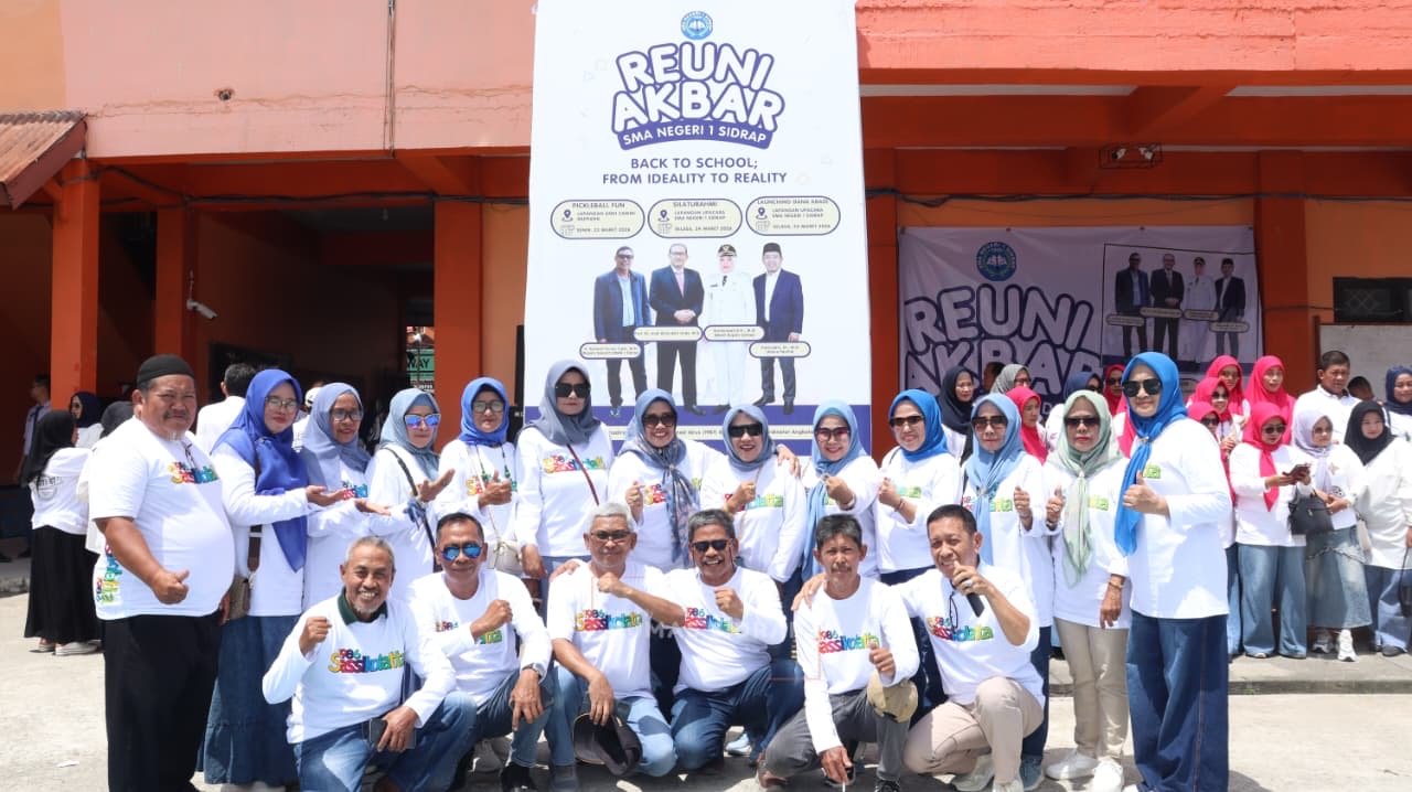 Back to School: Alumni SMAN 1 Sidrap Himpun Dana untuk Dukung Pendidikan
