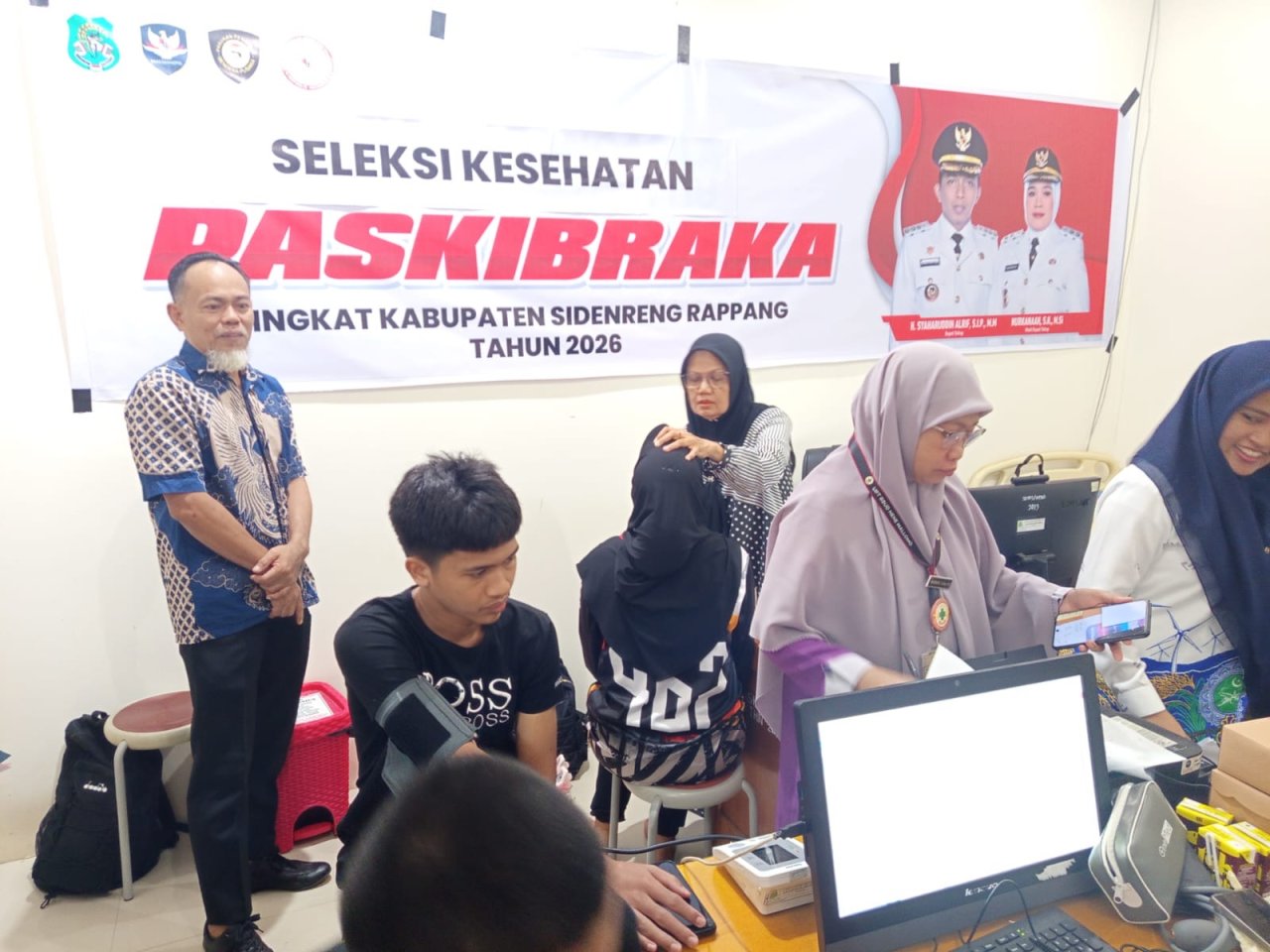 69 Peserta Calon Paskibraka Sidrap 2026 Lulus Tes Kesehatan