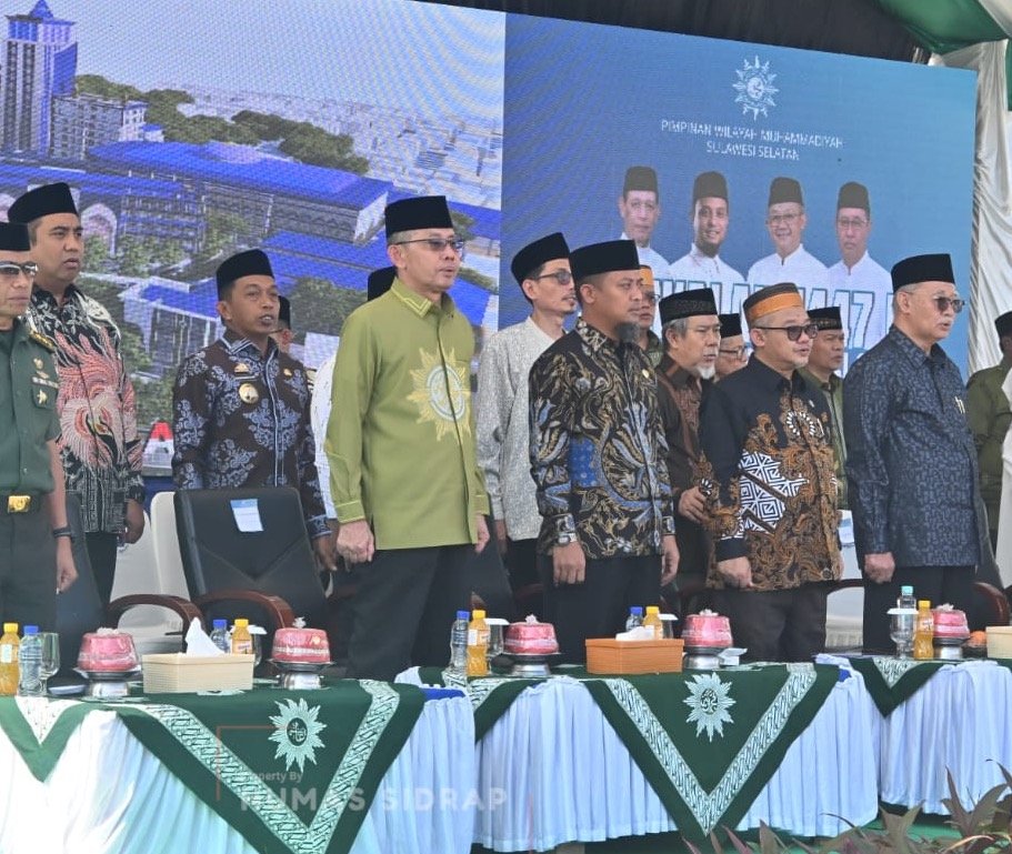 Bupati dan Wabup Sidrap Hadiri Syawalan PWM Sulsel, Perkuat Komunikasi Lintas Wilayah