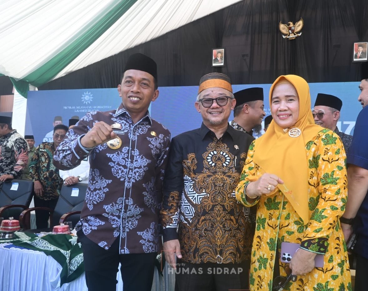 Bupati Syaharuddin Bersua Mendikdasmen, Undang Langsung ke Porsenijar PGRI di Sidrap