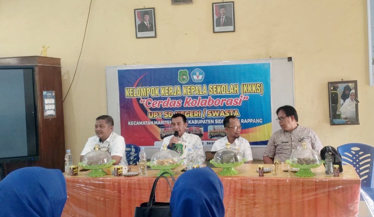 Pacu Digitalisasi Sekolah, Dinas Kominfo Sidrap Terbitkan TTE Kepala SD di Maritengngae