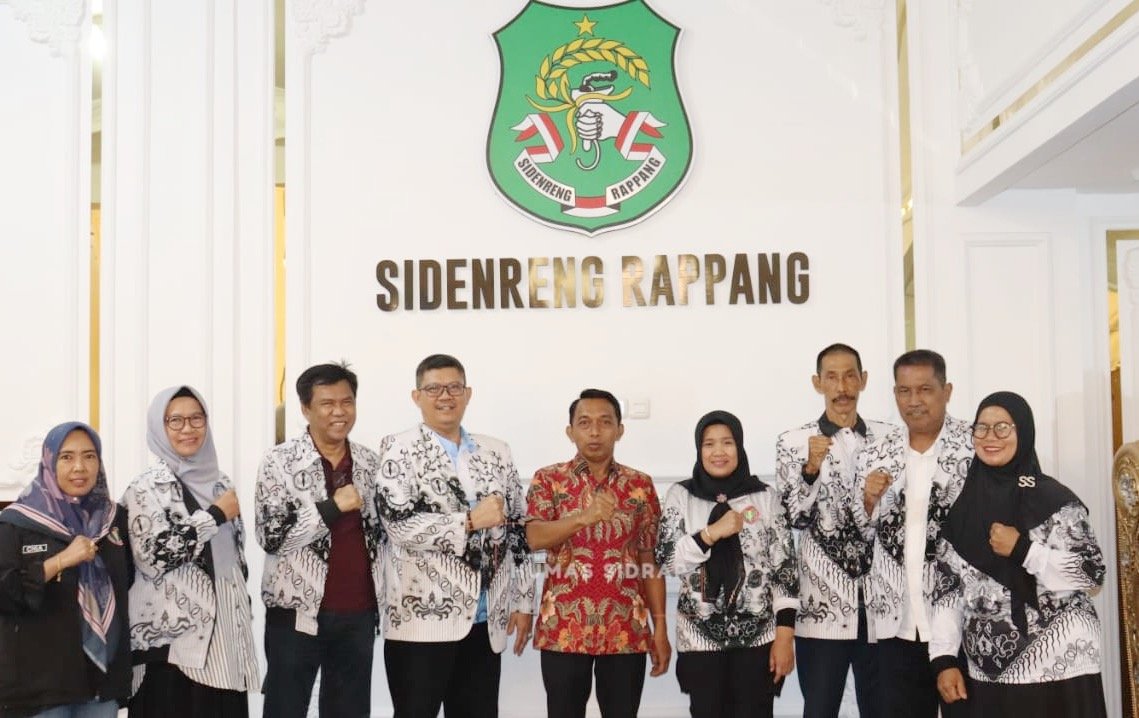 Ketua PGRI Sulsel Tinjau Persiapan Porsenijar di Sidrap
