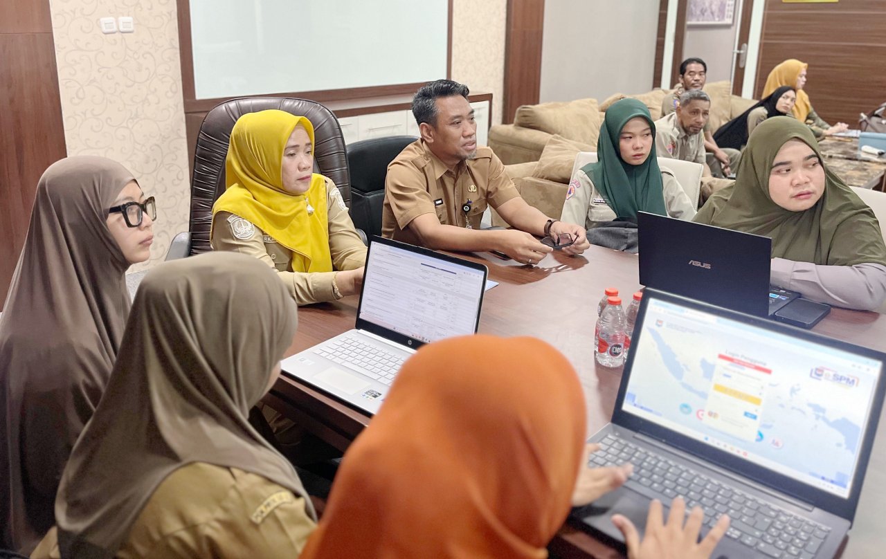 Wakil Bupati Sidrap Nurkanaah Tekankan Percepatan Input Data e-SPM