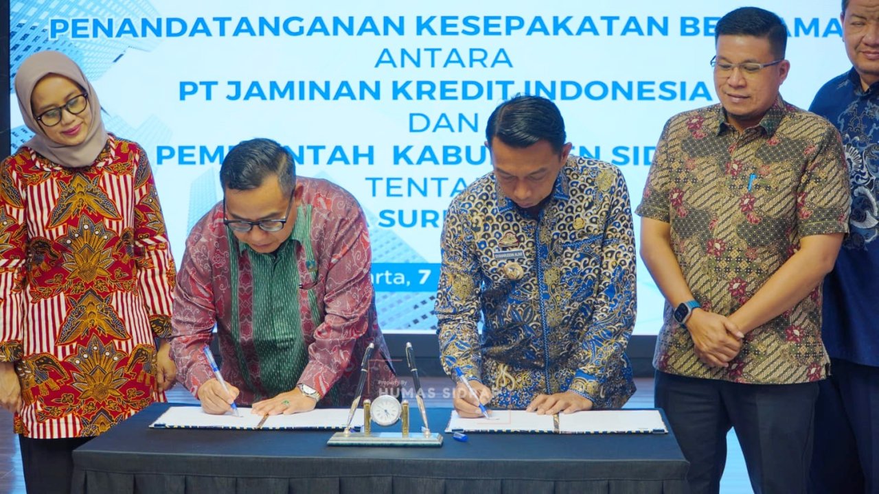 Proteksi Proyek Daerah, Pemkab Sidrap Jalin Kerja Sama dengan PT Jamkrindo