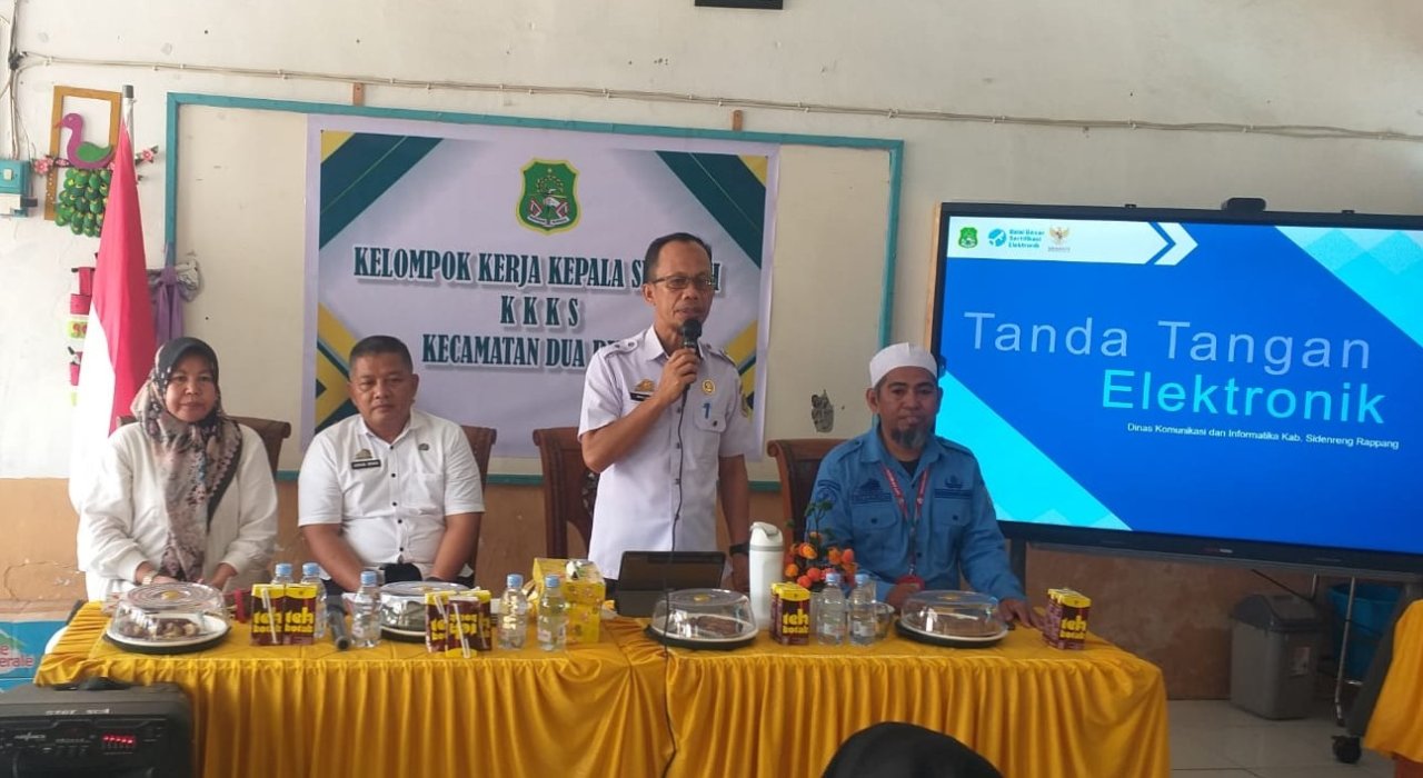 Sinergi Kominfo dan K3S Dua Pitue Percepat Transformasi Digital di Lingkungan Pendidikan