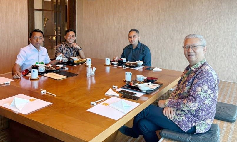 Syaharuddin Alrif Sambangi Dirut Trans Entertainment, Ajak Ekspansi Investasi di Sidrap