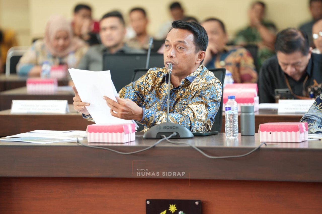 Di Hadapan Baleg DPR RI, Bupati Sidrap Lontarkan Sejumlah Masukan untuk RUU Satu Data Indonesia
