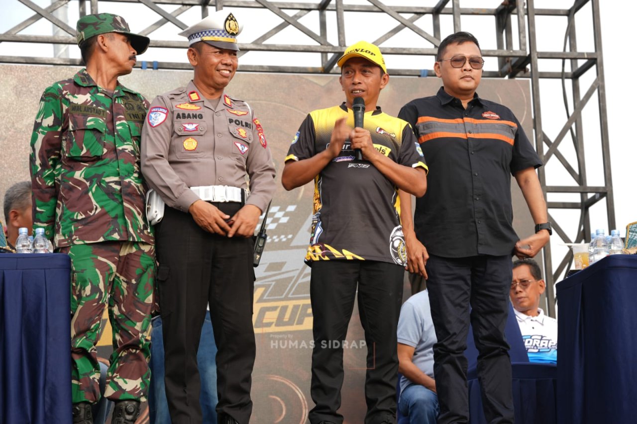 Sidrap Magnet Otomotif, 1.139 Peserta Padati Kejurprov Drag Race Bupati Cup