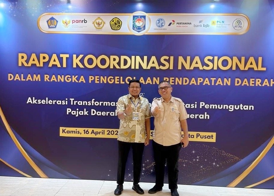 Akselerasi Pengelolaan PAD, Sekda Sidrap Ikuti Rakornas Pendapatan Daerah Bersama Kemendagri