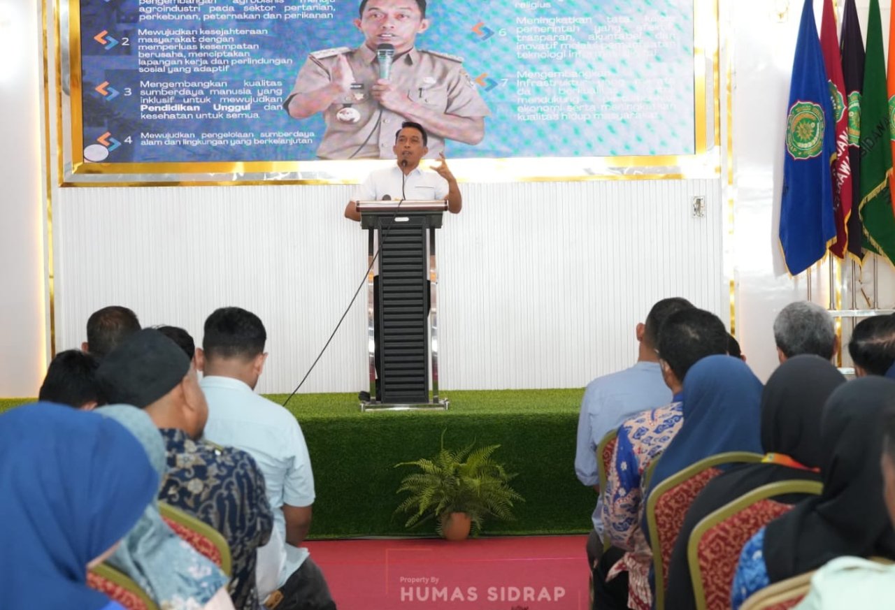 Bupati Syaharuddin Alrif Tegaskan Visi Sidrap Sehat dan Ramah Investasi