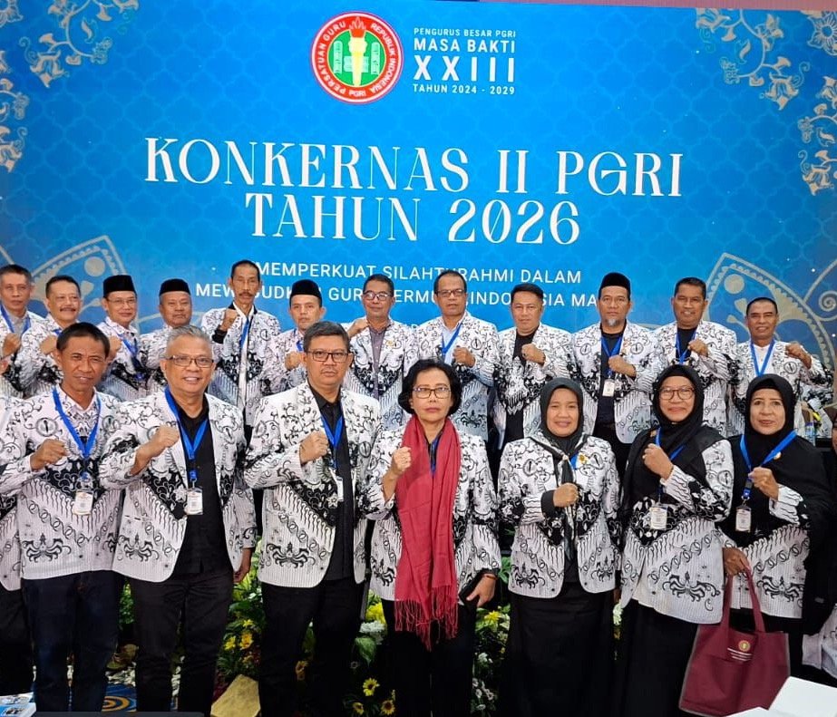 Konkernas II PGRI Usai, Nurkanaah Tegaskan Implementasi Hasil Konferensi Jadi Kunci