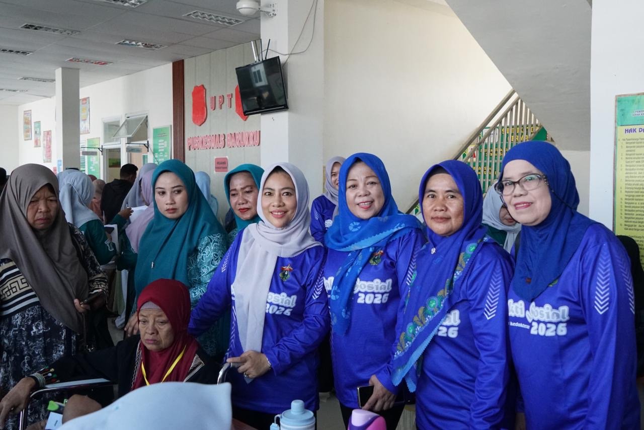 Sinergi FK Unhas dan TP PKK Sidrap Sukses Berikan Layanan ke 520 Warga