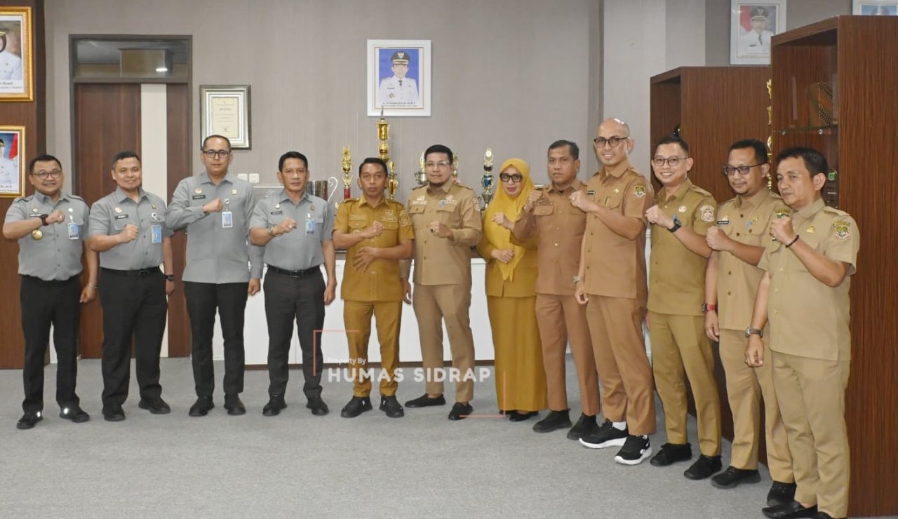 Pemkab Sidrap dan Kanwil Kemenkum Sulsel Sepakati Kerja Sama Perlindungan Kekayaan Intelektual