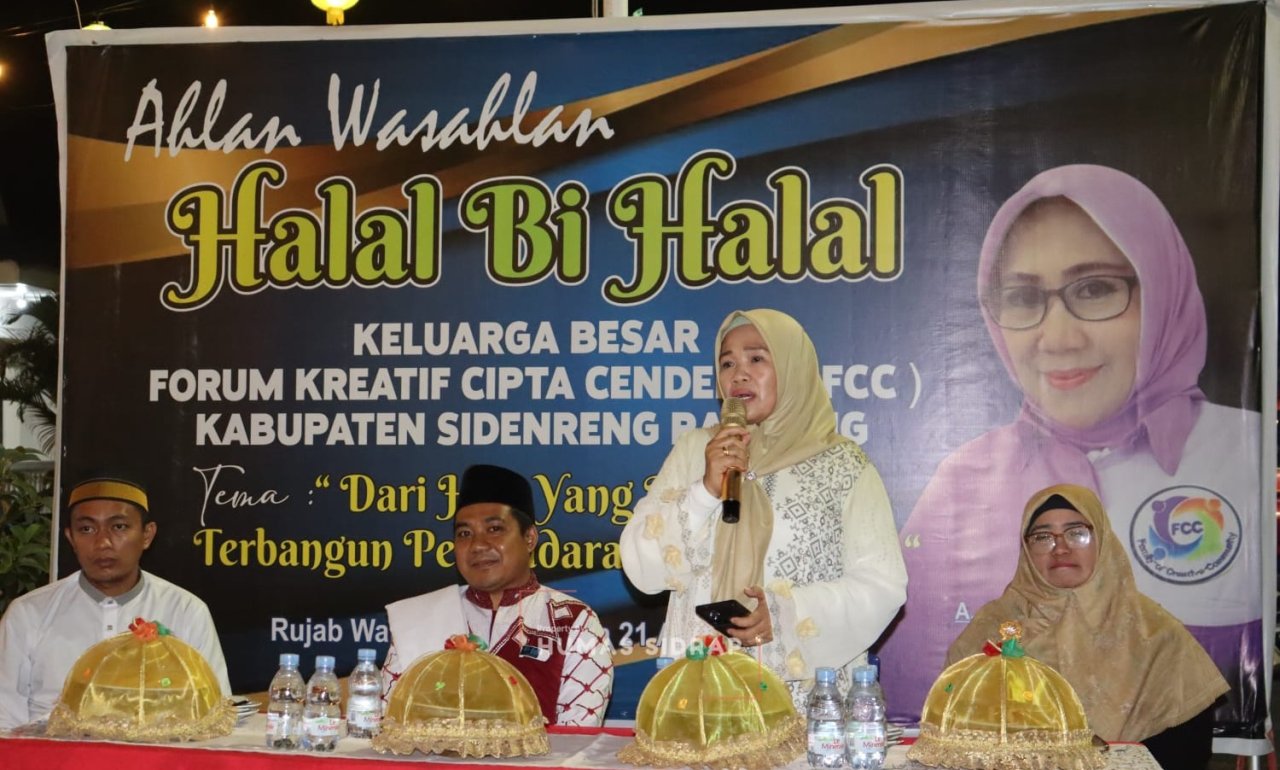 Semangat Hari Kartini, Wabup Nurkanaah Ajak Perempuan Sidrap Berperan Aktif