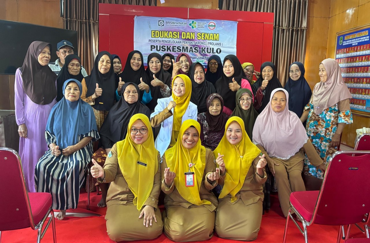 Puskesmas Kulo Gelar Penyuluhan Prolanis, Perkuat Pencegahan Kaki Diabetik melalui Inovasi 