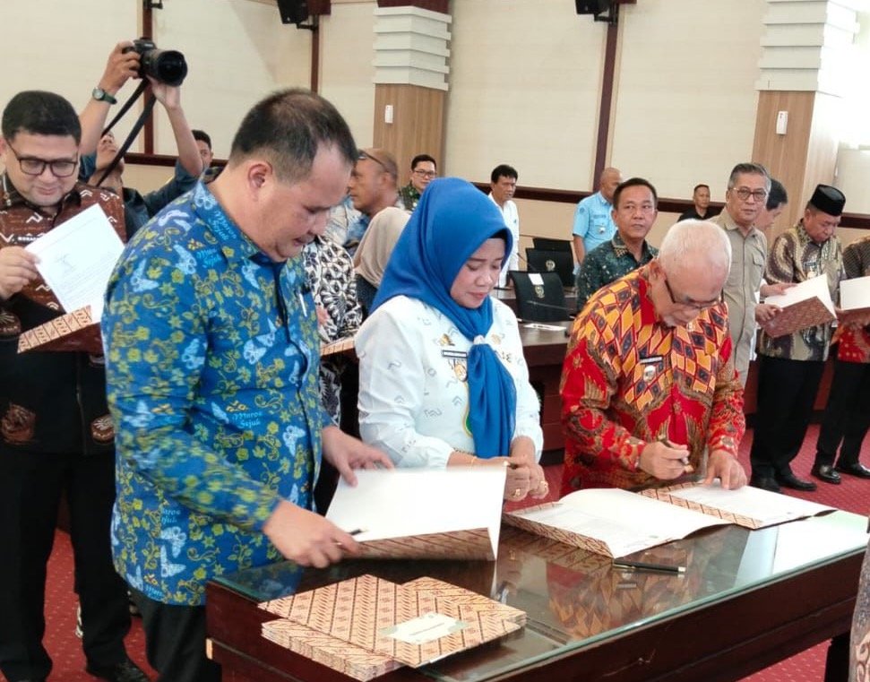 Teken Komitmen Bersama, Pemkab Sidrap Siap Optimalkan Tata Kelola Persampahan