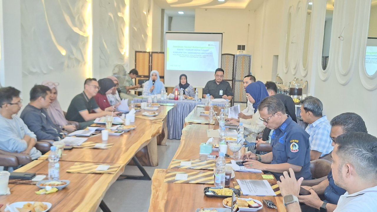 Percepat Universal Coverage Jamsostek, Wakil Bupati Sidrap Pimpin Rapat Forum Kepatuhan