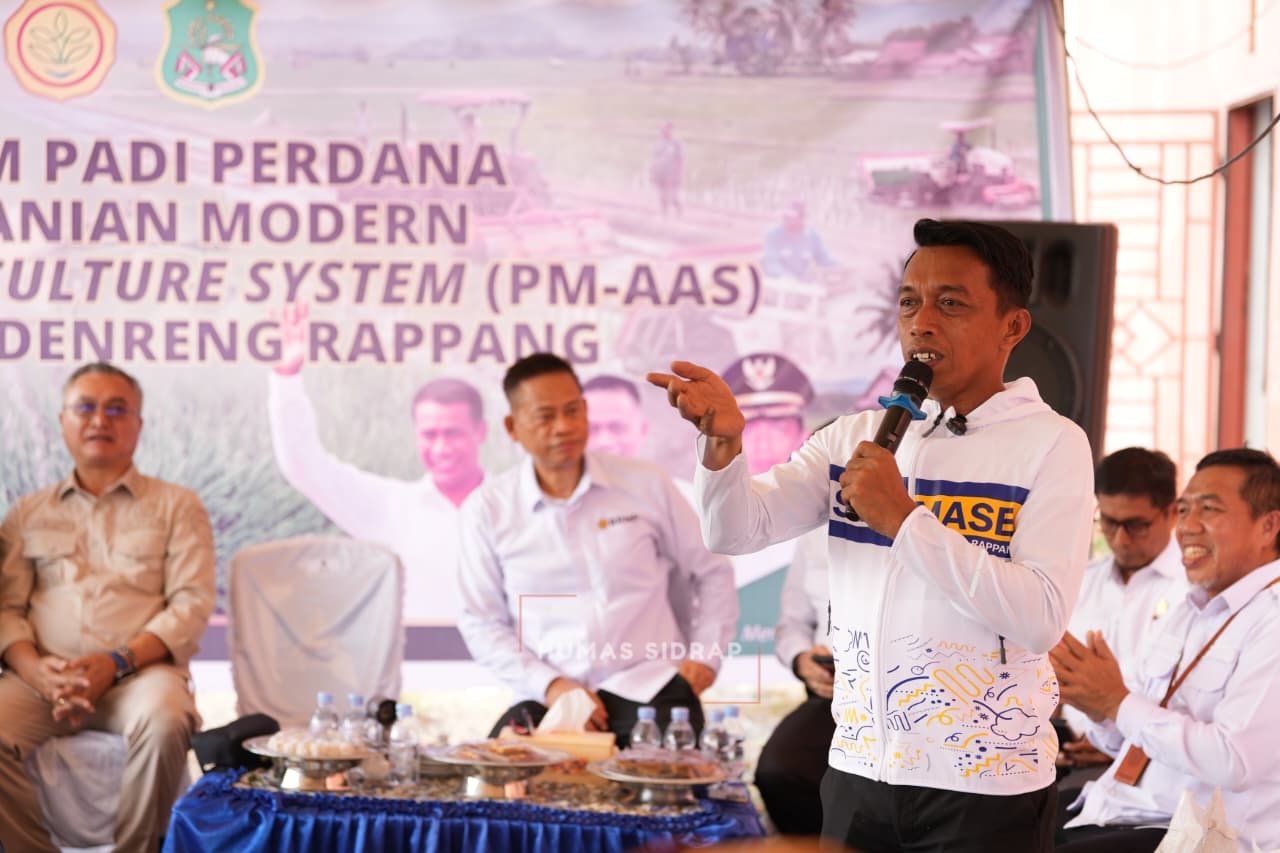 Pemkab Malinau Lakukan Studi Tiru Pertanian Modern di Sidrap