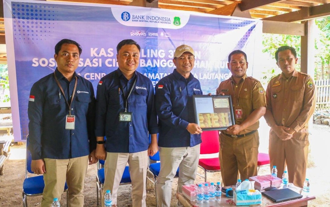 Sinergi Apik TP2DD Sidrap dan Bank Indonesia, Bawa Literasi QRIS dan CBP Rupiah ke Desa
