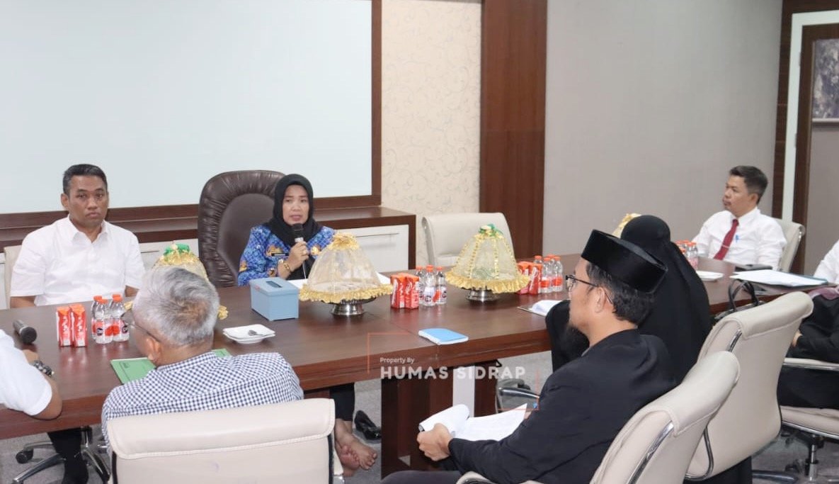 Tindak Lanjuti Rekomendasi DPRD atas LKPJ 2025, Wabup Sidrap Rakor dengan OPD