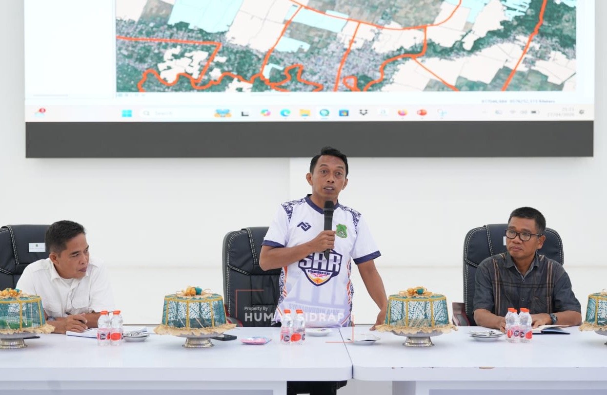 Pemkab Sidrap Optimalkan APBN untuk Infrastruktur Irigasi Pertanian