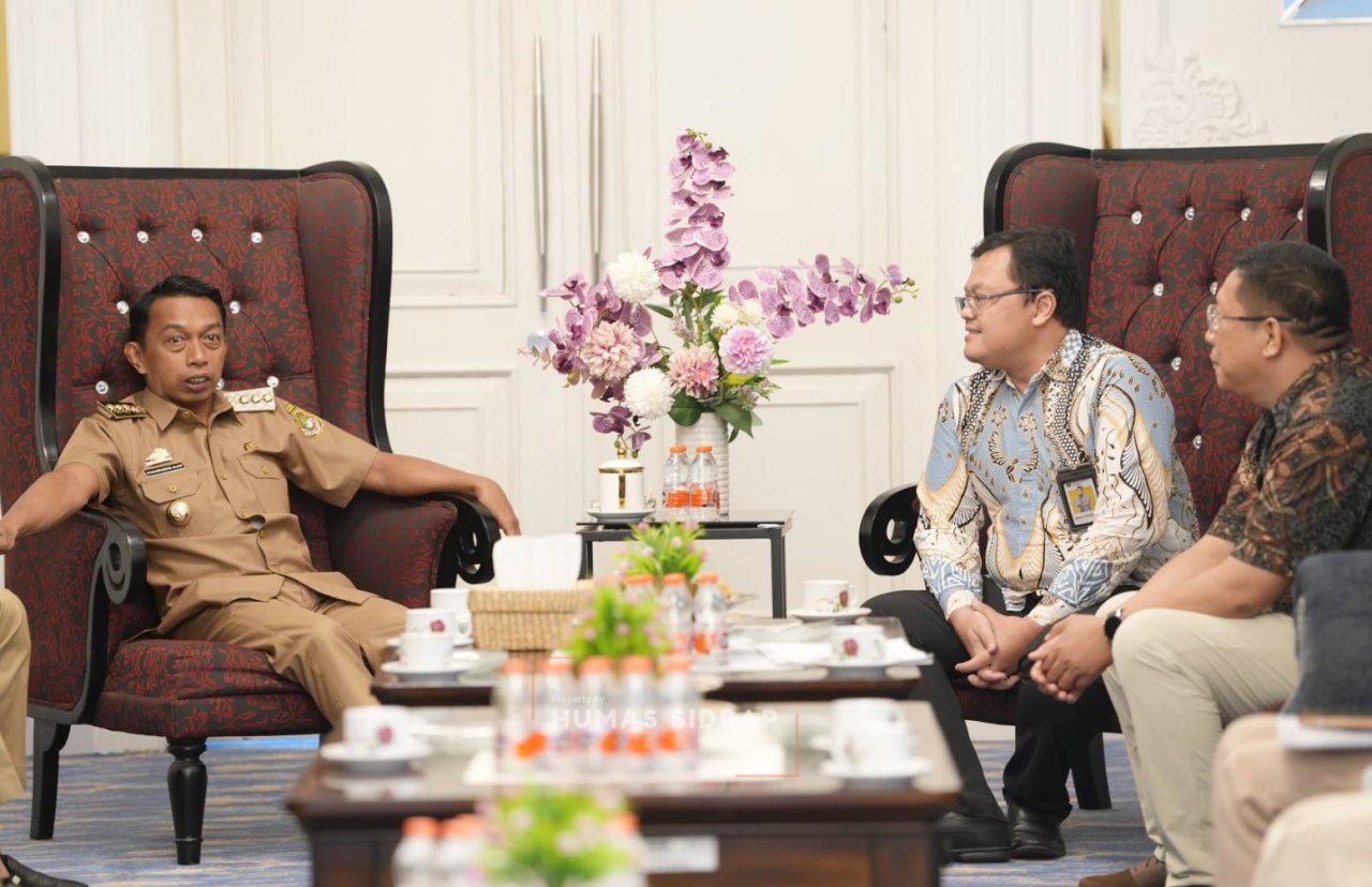 Pererat Sinergi, Bupati Sidrap Sambut Kunjungan Silaturahmi Kepala KPP Pratama Parepare