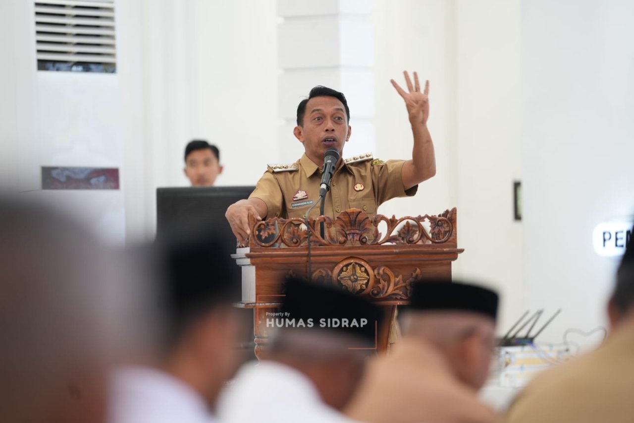 Bupati Syaharuddin Alrif Luncurkan Desa Binaan MUI, Perkokoh Sidrap Religius dan Lumbung Al-Quran