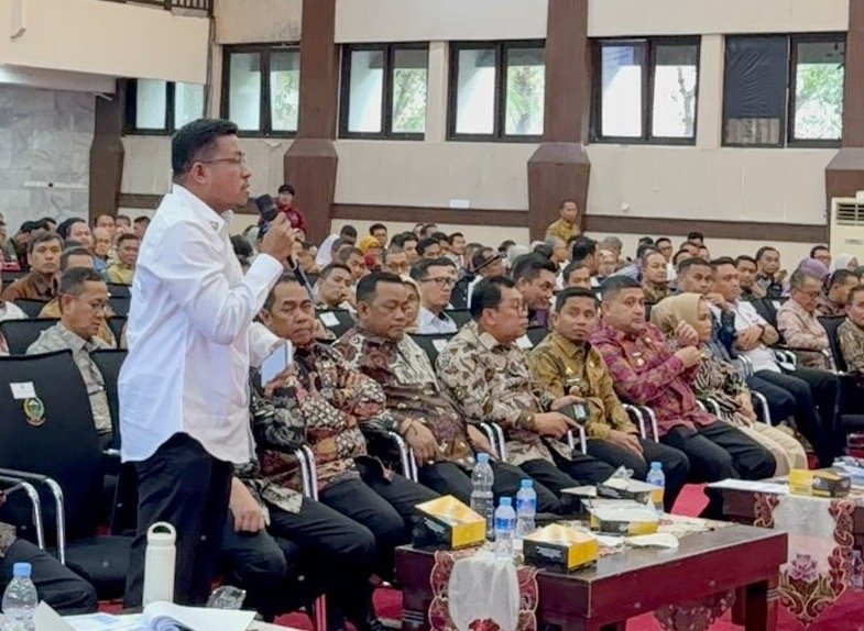 Dukung Swasembada Pangan dan Kondusivitas, Sekda Sidrap Sampaikan Aspirasi Penataan HGU di Rakor Pencegahan Korupsi