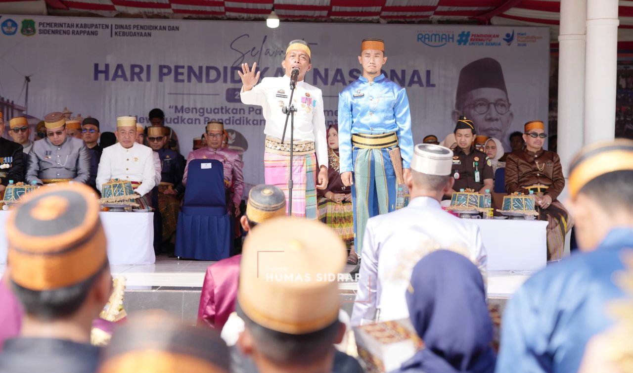 Lebih dari Sekadar Seremoni, Hardiknas Sidrap Jadi Ruang Refleksi dan Penghormatan Guru