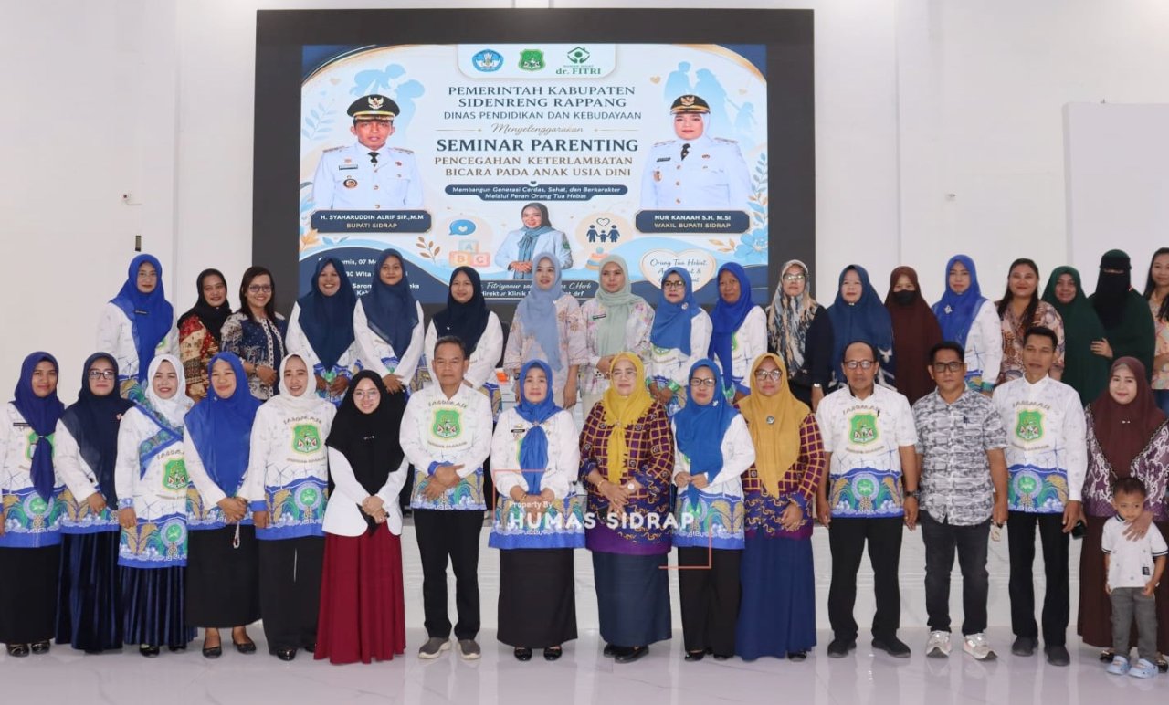 Seminar Parenting Sidrap Kupas Tuntas Pencegahan Keterlambatan Bicara Anak